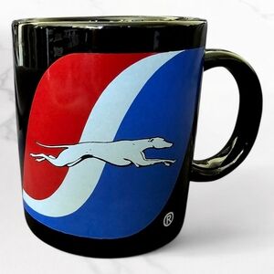 RARE Original Greyhound Transport Bus Coffee Mug Retro Vintage VTG